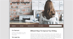 Desktop Screenshot of martini-hospital.com