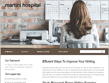 Tablet Screenshot of martini-hospital.com